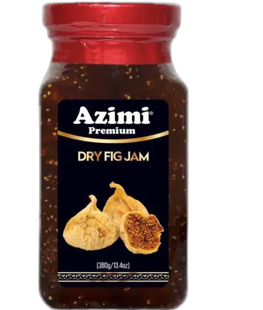 Fig Fruit Jam — Azimi Premium (380g)