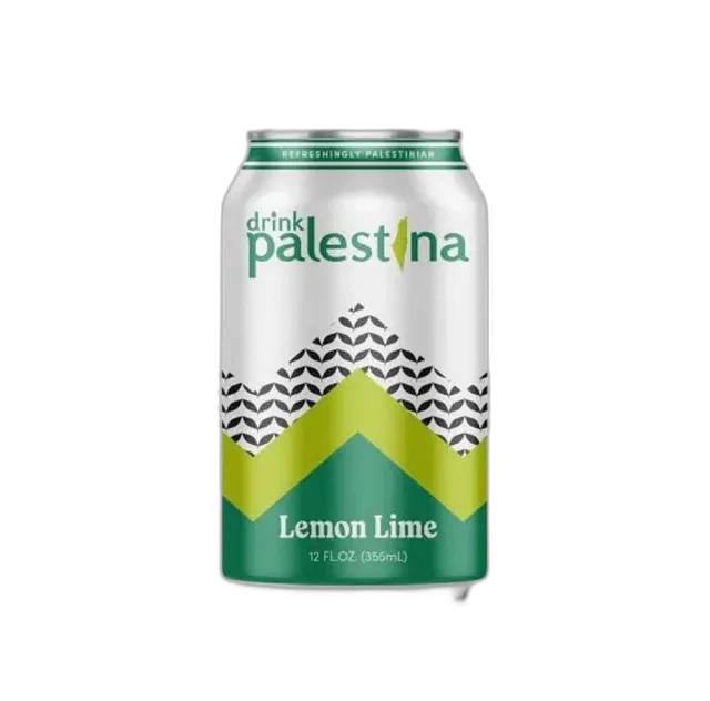 Lemon Lime Drink Cans — Palestina
