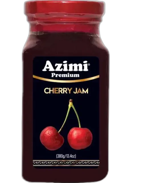 Cherry Fruit Jam — Azimi Premium (380g)