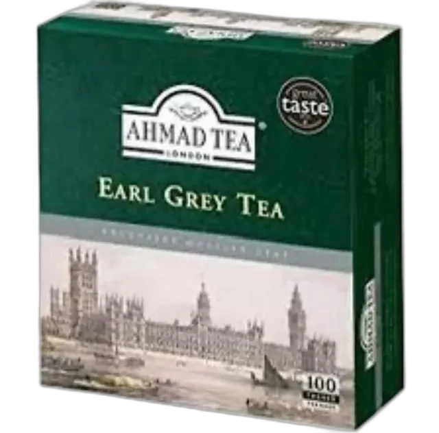 Earl Grey Tea (100 bags) — Ahmad Tea London