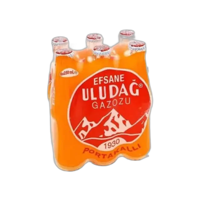 Orange Drink Cans — Efsane Uludağ Gazozu