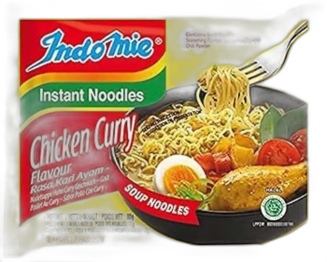 Chicken Curry Noodles — Indomie