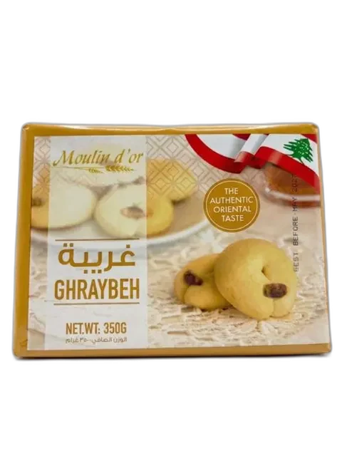 Ghraybeh Oriental Sweets (350g) — Moulin d'Or