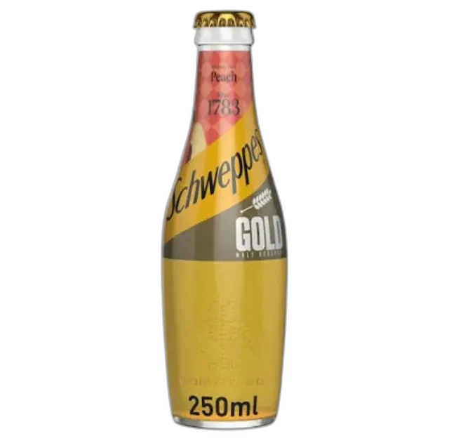 Gold Sparkling Drink (250ml) — Schweppes 1783