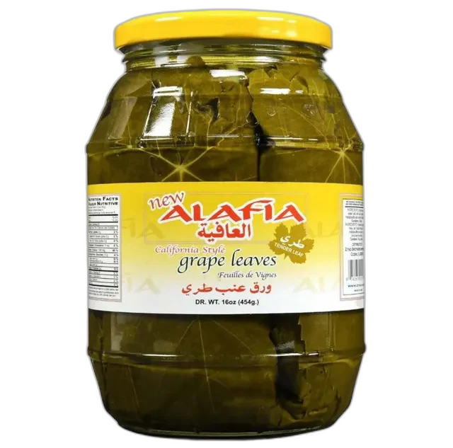 Grape Leaves (16 oz) — Al Afya